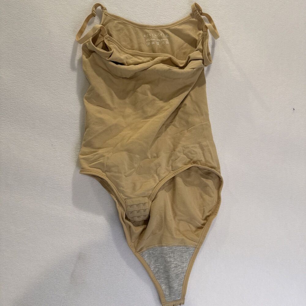Revenge x Body Bodysuit XL Beige Snatched Women